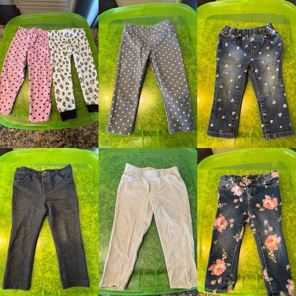 Mixed Pack of Girls Bottoms 24M-2T /Old Navy, Gap and more